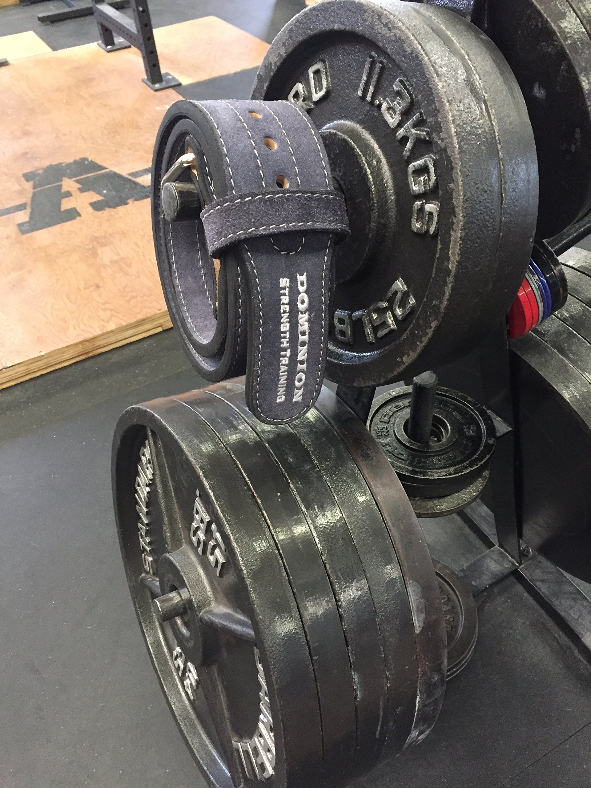 Leather Weightlifting Belt Single Prong for Men and Women 3" Wide X