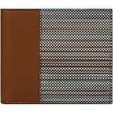 PS Paul Smith Men's Woven Stripe Wallet, Tan, One Size