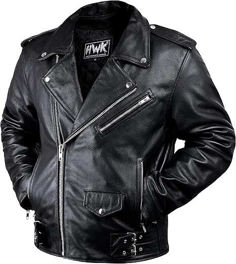 retro style motorcycle jacket