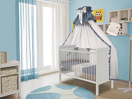Polini Kids 0003037-04 Simple Collection 220 Babybett, weiß