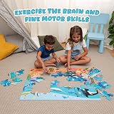 BONNYCO Giant Ocean Animals Floor Puzzle 48 Large Pieces 36.2 x 24.4 in view 8