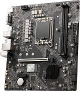 MSI PRO H610M-G WiFi DDR4 Motherboard mATX LGA 1700 12th 13th Gen Intel DDR4 view 3