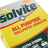 Solvite All Purpose Wallpaper Adhesive 2x185g Sachets - Hangs 20 Rolls - Fast view 4