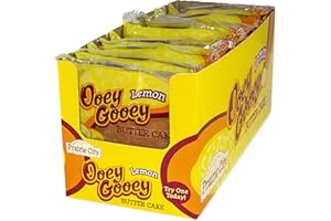 Prairie City Bakery Lemon Ooey Gooey Butter Cake, 1 Box, 10 Cakes