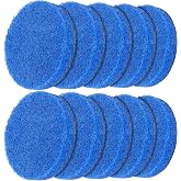 MR.SIGA Non Scratch Pad Refills for Electric Spin Scrubber, 10 Pack | Safe to be used on cookware, glass, sink