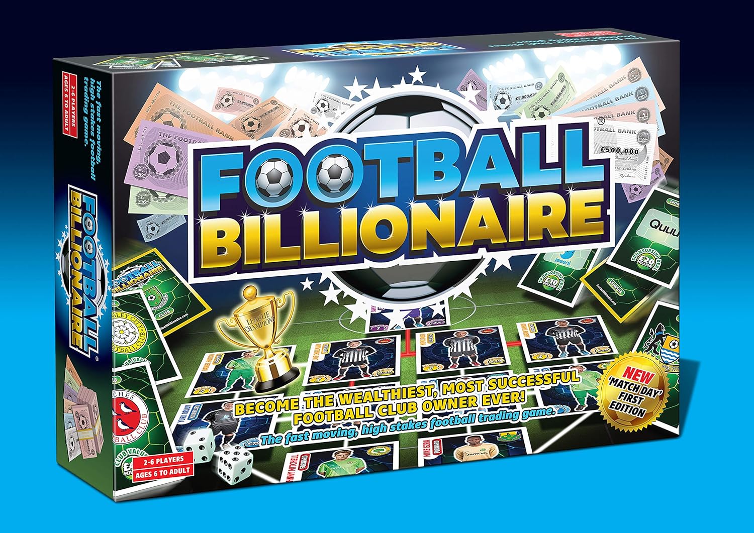 Football Billionaire 2nd Edition (with all new Matchplay!) Amazon.co