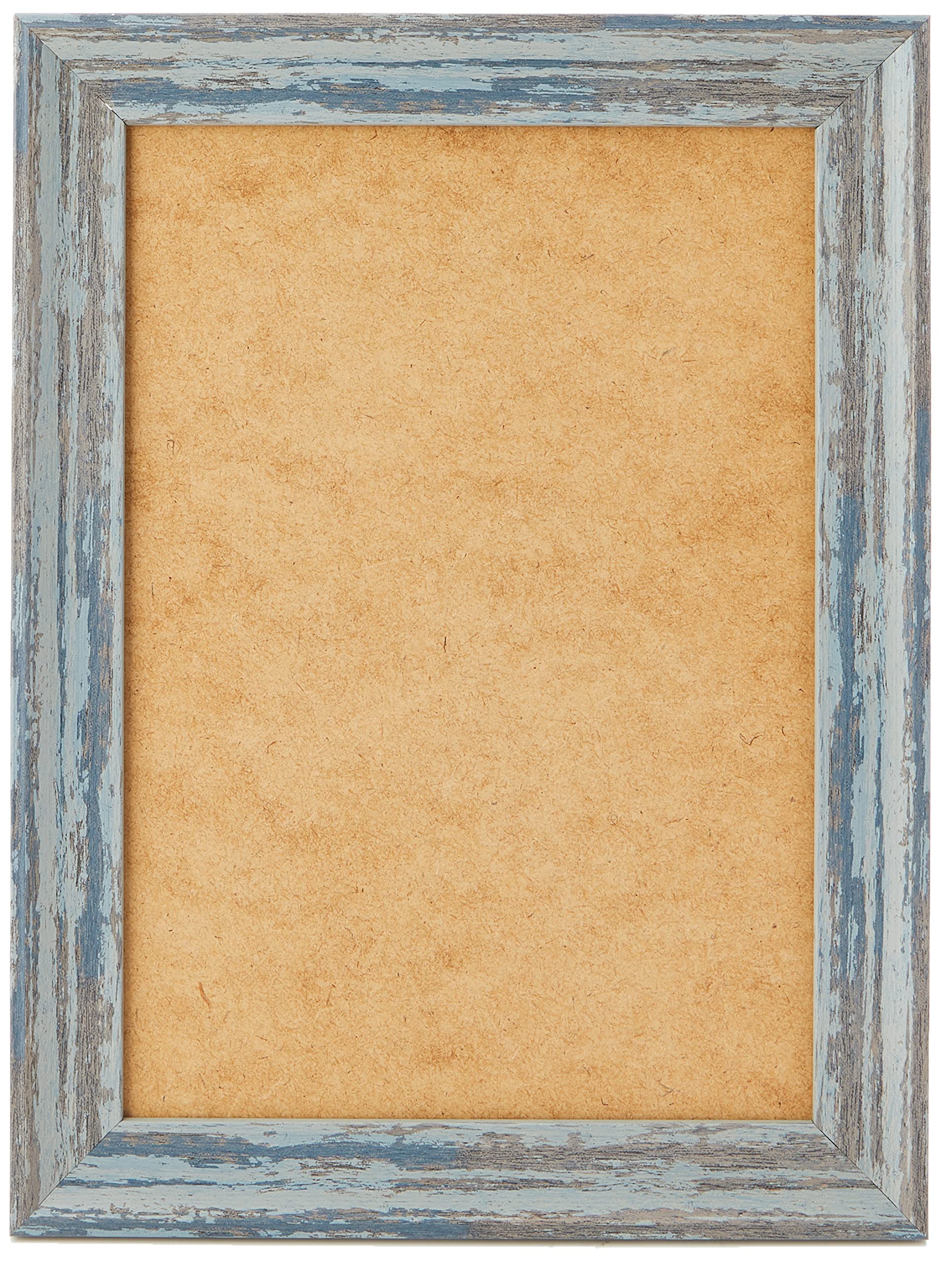 Frame Company Lynton Range, Rustic Blue A4 Picture Photo Frame Fitted With Glass * Choice of Four Colours * NEW