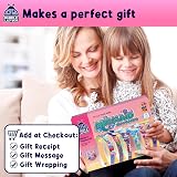 Purple Ladybug Mermaid Headband Making Kit for Girls 6+ Non-Toxic view 6