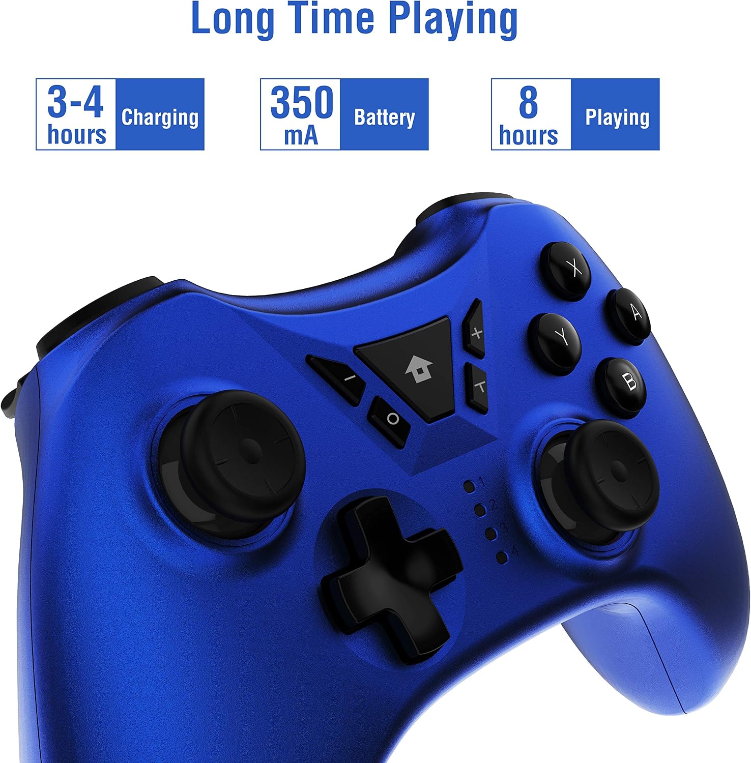 Switch Pro Controller (Blue) - BigaMart