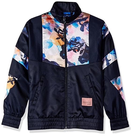 adidas track top satin