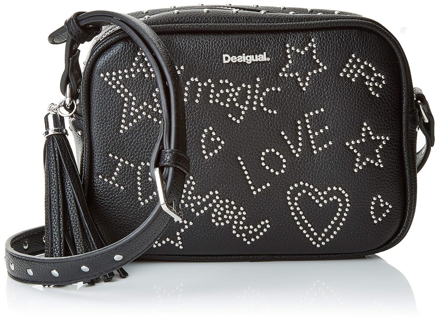 Bolso Desigual Negro Tachuelas on Sale, UP TO 69% OFF | agrichembio.com