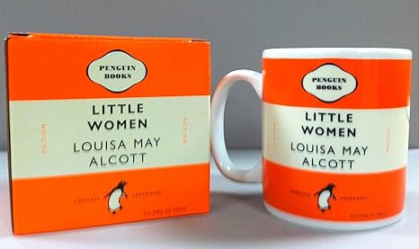 Amazon.com: Pingüino Taza: Little Mujeres (Naranja): Penguin ...