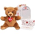 Premium Italian Designed Trudi Love Box, 6.3-inch Bear Plush gift set, Kids Toys for Ages 3 Up by Just Play