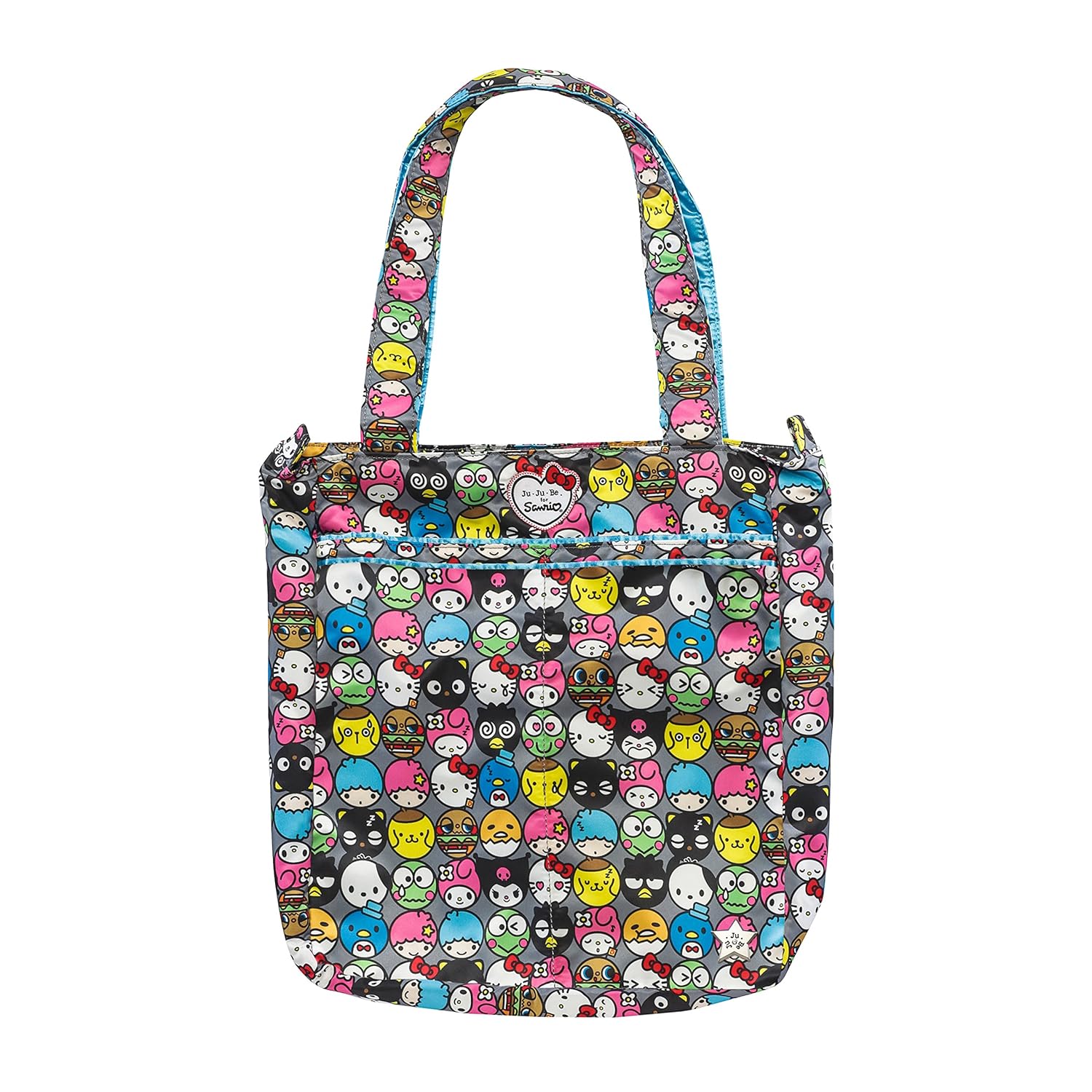 Amazon Com Jujube Be Light Everyday Lightweight Zippered Tote Bag Hello Kitty Collection Hello Friends Baby