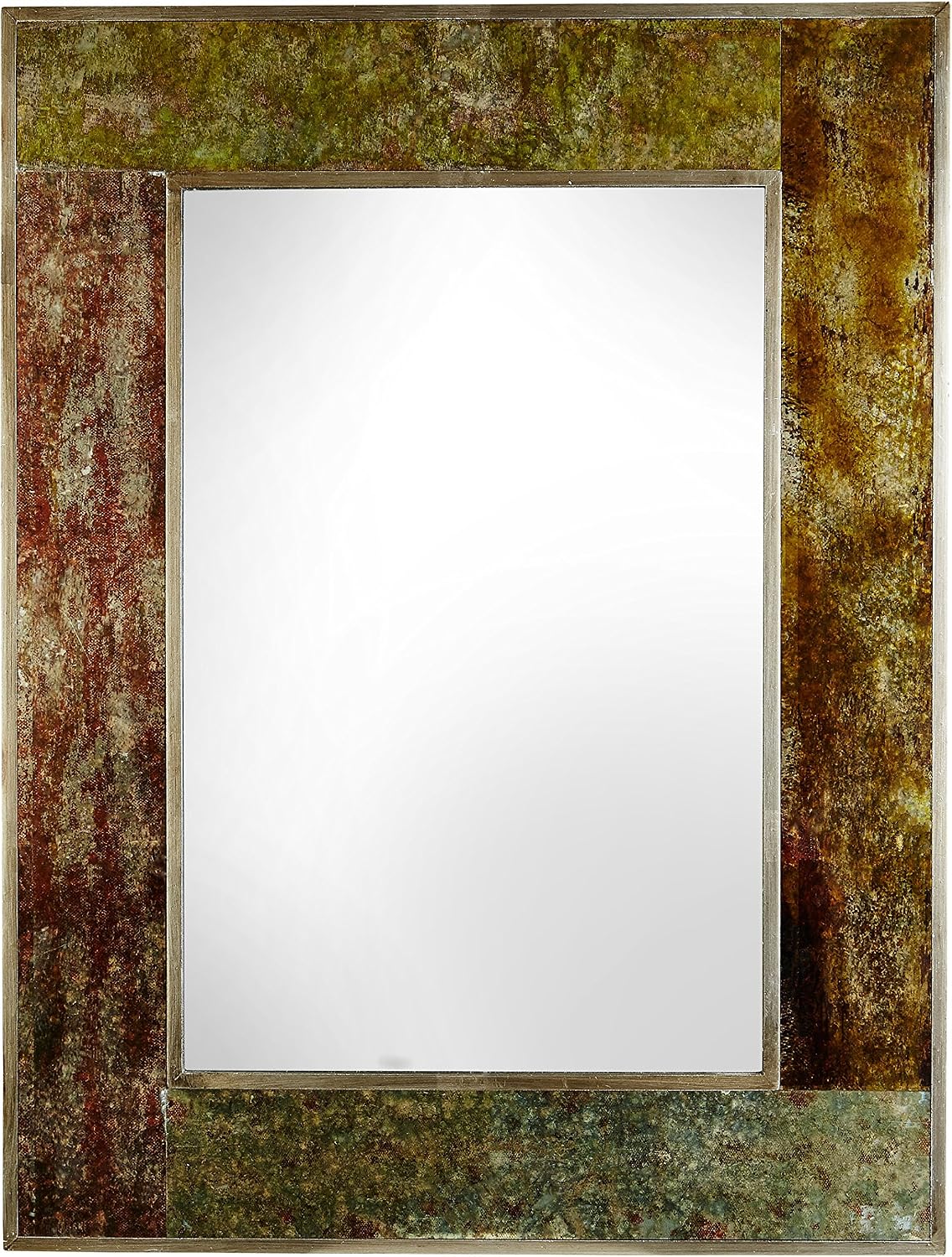 Premier Housewares Deco Wall Mirror, Gold, 3L x 78W cm