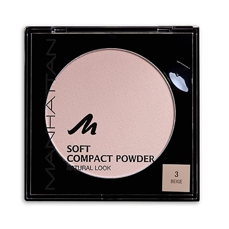 Manhattan 16934 Soft Compact Powder 3, beige