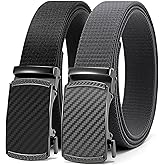 CHAOREN Mens Belt Stretchable - Elastic Golf Nylon Web Adjustable Belt - for Casual Wear