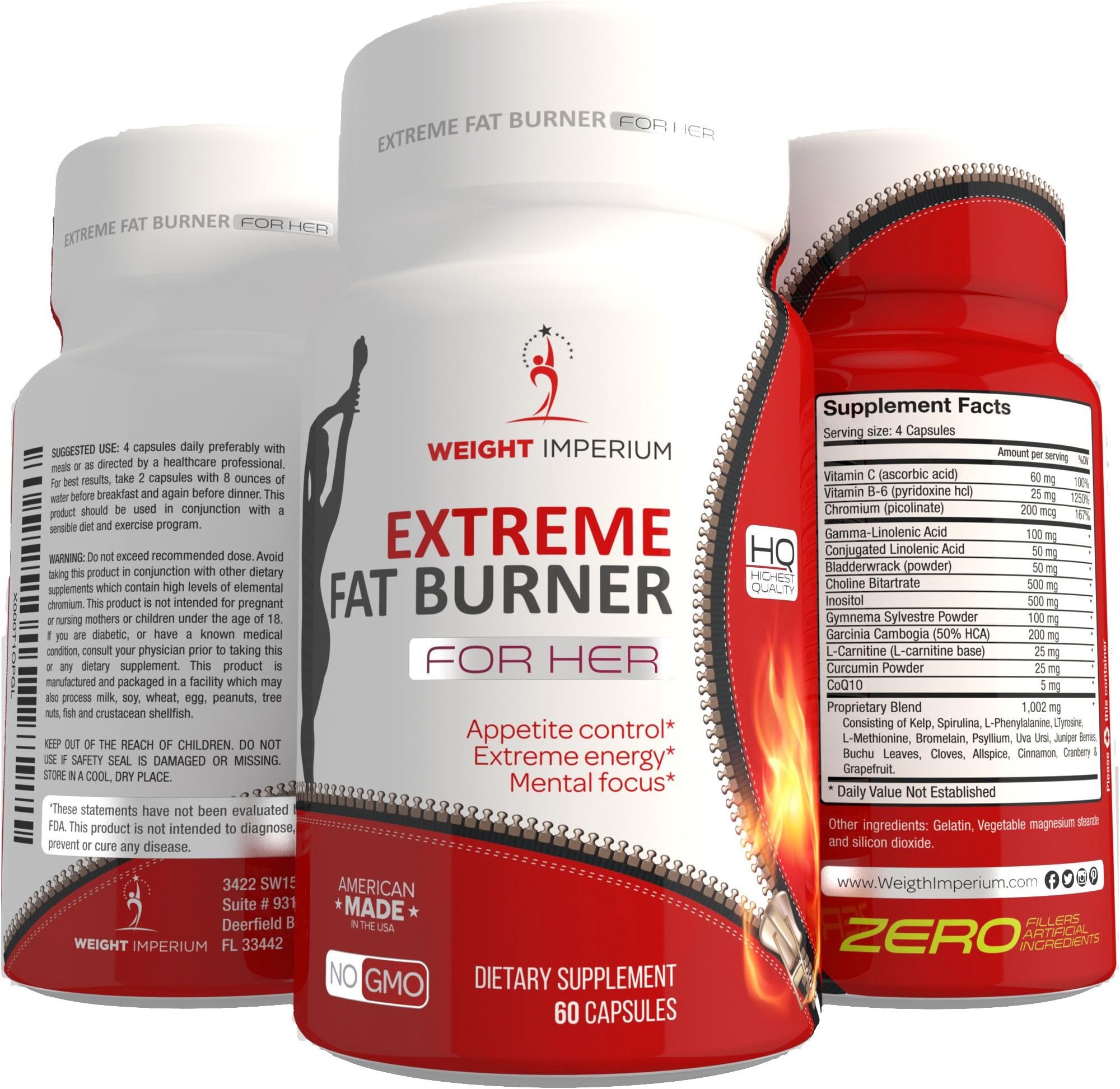Fat Burner Appetite Suppressant for Women