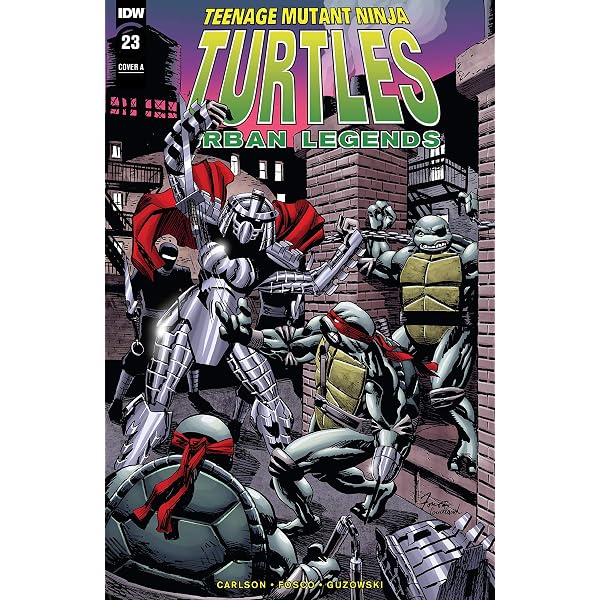 Amazon.com: Teenage Mutant Ninja Turtles: Urban Legends #18 eBook
