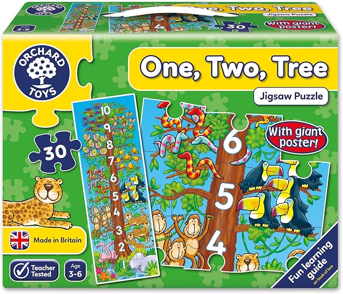 Orchard Toys One, Two, Tree Jigsaw Puzzle Amazon.co.uk Toys & Games