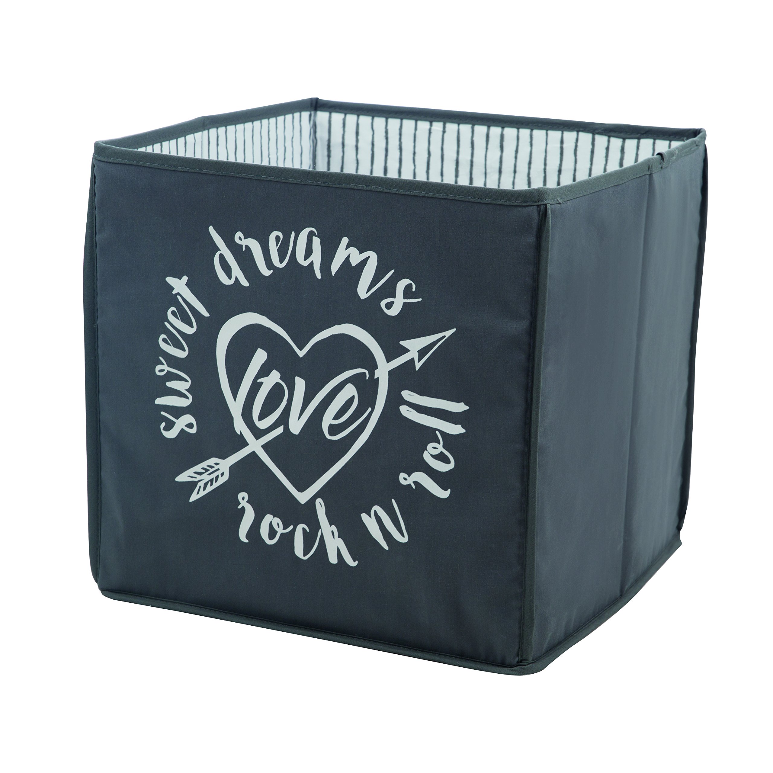 Roba 139100DGV190 Storage Box Little Stars Grey with White Stars