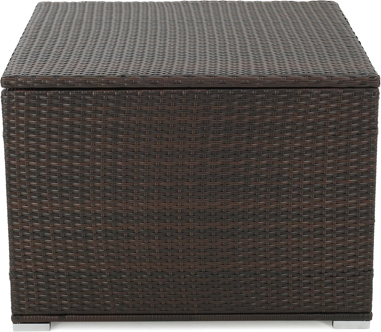 Christopher Knight Home Santa Rosa Wicker Storage Box, Multibrown : Garden & Outdoor
