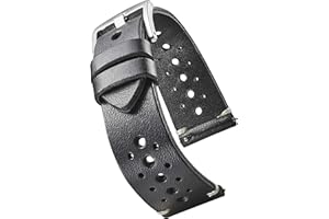 STUNNING SELECTION ALPINE Vintage Leather Watch Band - Replacement Watch Bands for Women & Men - Compatible with Regular & Smart Watch Bands