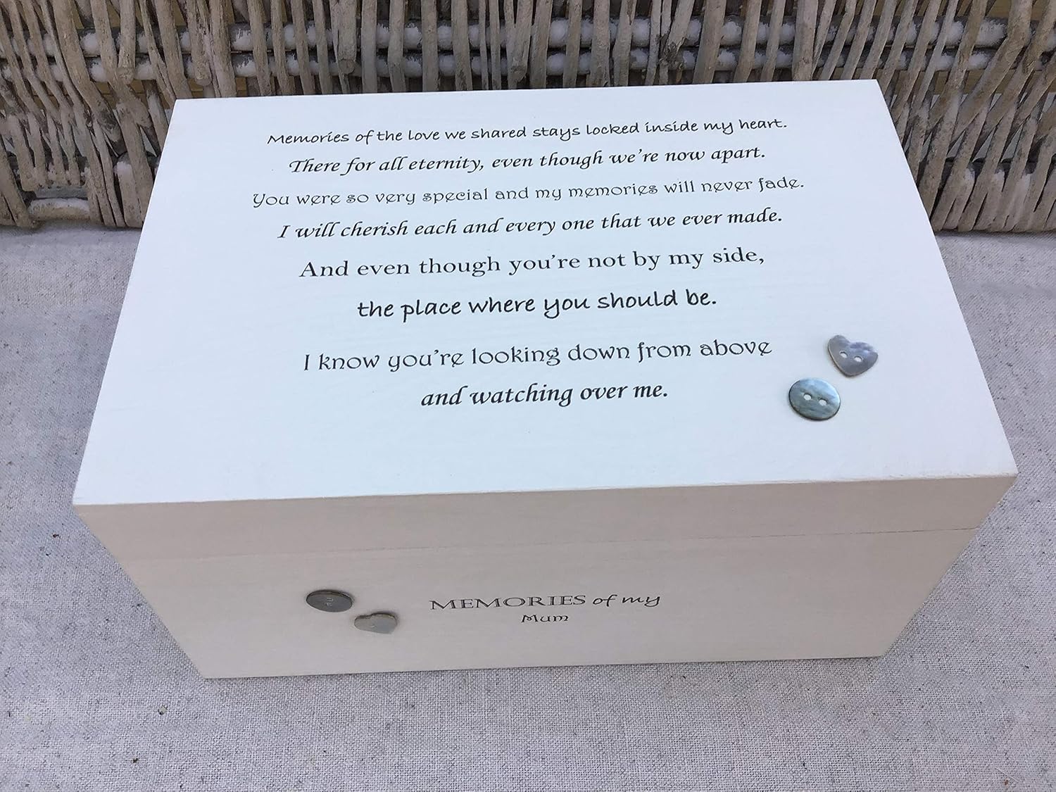 mum keepsake box