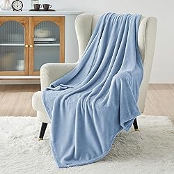 Bedsure GentleSoft Fleece Throw Blanket for Couch