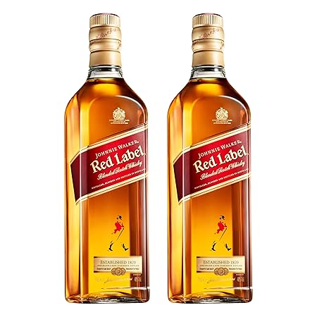 Johnnie Walker Red Label, 2er, Blended Scotch Whisky, Alkohol, Alkoholgetränk, Flasche, 40%, 700 ml, 684130