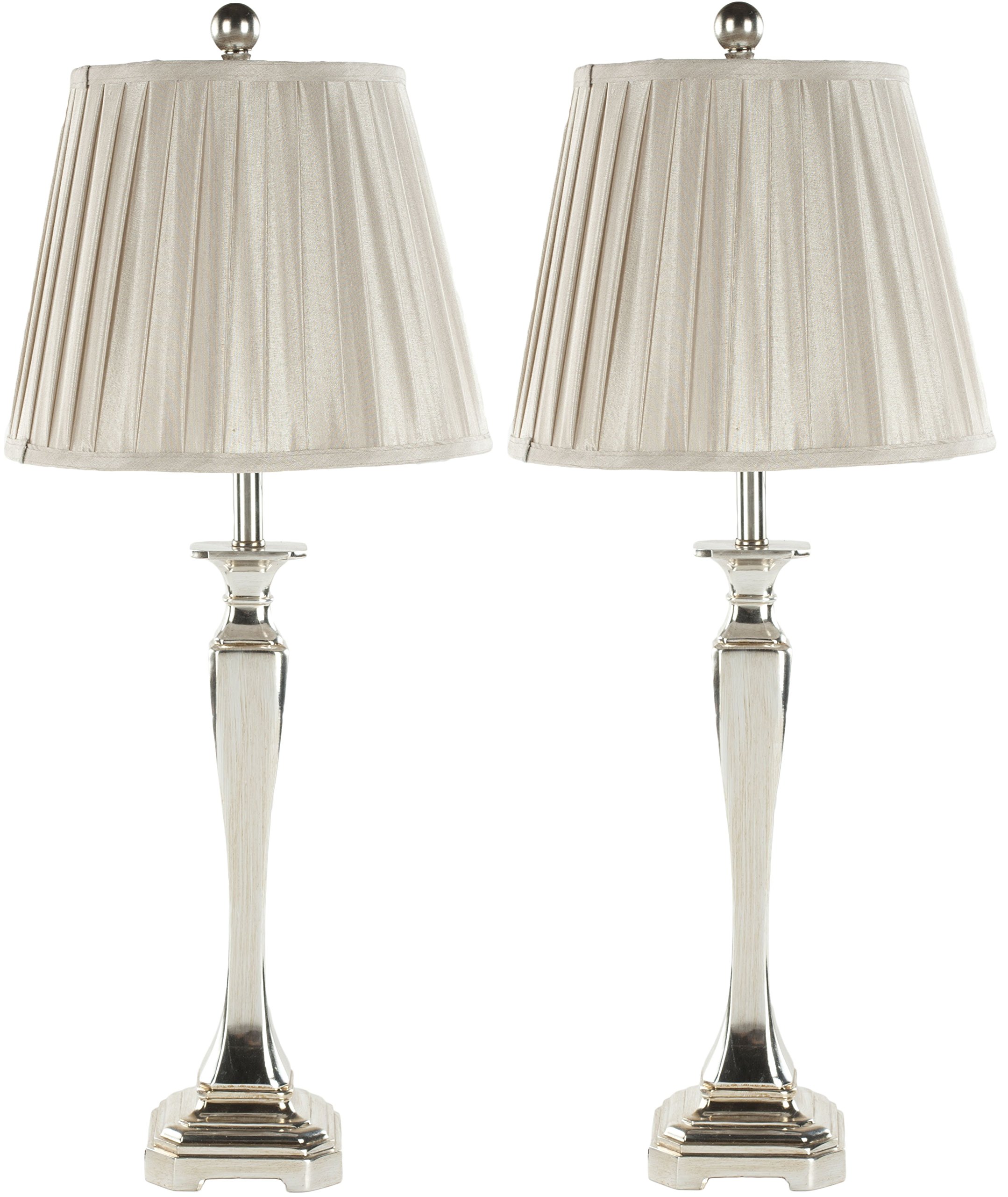 SAFAVIEH Modern Arylic Table Lamps - Set of 2, in Champagne
