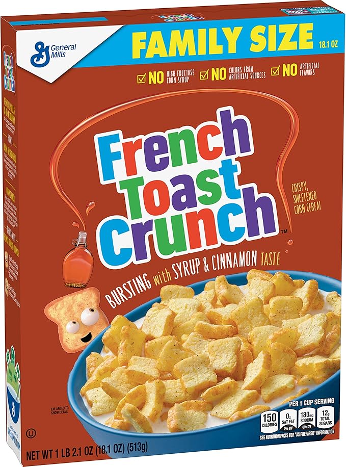 Amazon Co Jp General Mills French Toast Crunch Bursting With Syrup Cinnamon Taste ゼネラル ミルズ フレンチトースト クランチ シリアル 海外直送品 Food Beverage Alcohol Amazon Co Jp General Mills French Toast Crunch Bursting With Syrup Cinnamon Taste ゼネラル ミルズ フレンチトースト クランチ シリアル 海外直送品 Food Beverage Alcohol