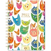 2027 Planner - 2027 Planner Weekly and Monthly, Jan 2027 - Dec 2027 | 12 Month Planner Weekly &amp; Monthly with Colourful Tabs, 6.4" x 8.5", Hardcover , Back Pocket, Thick Paper, Twin-Wire Binding