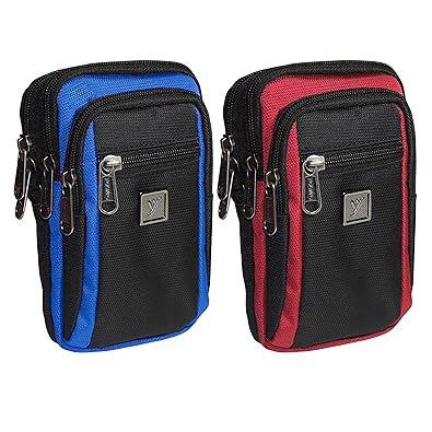 Young Mens Fabric Waist Side Sling (Assorted Black, 7-inch)