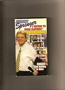 Amazon.com: Jerry Springer - Uncensored - Naked With Nothing To Hide