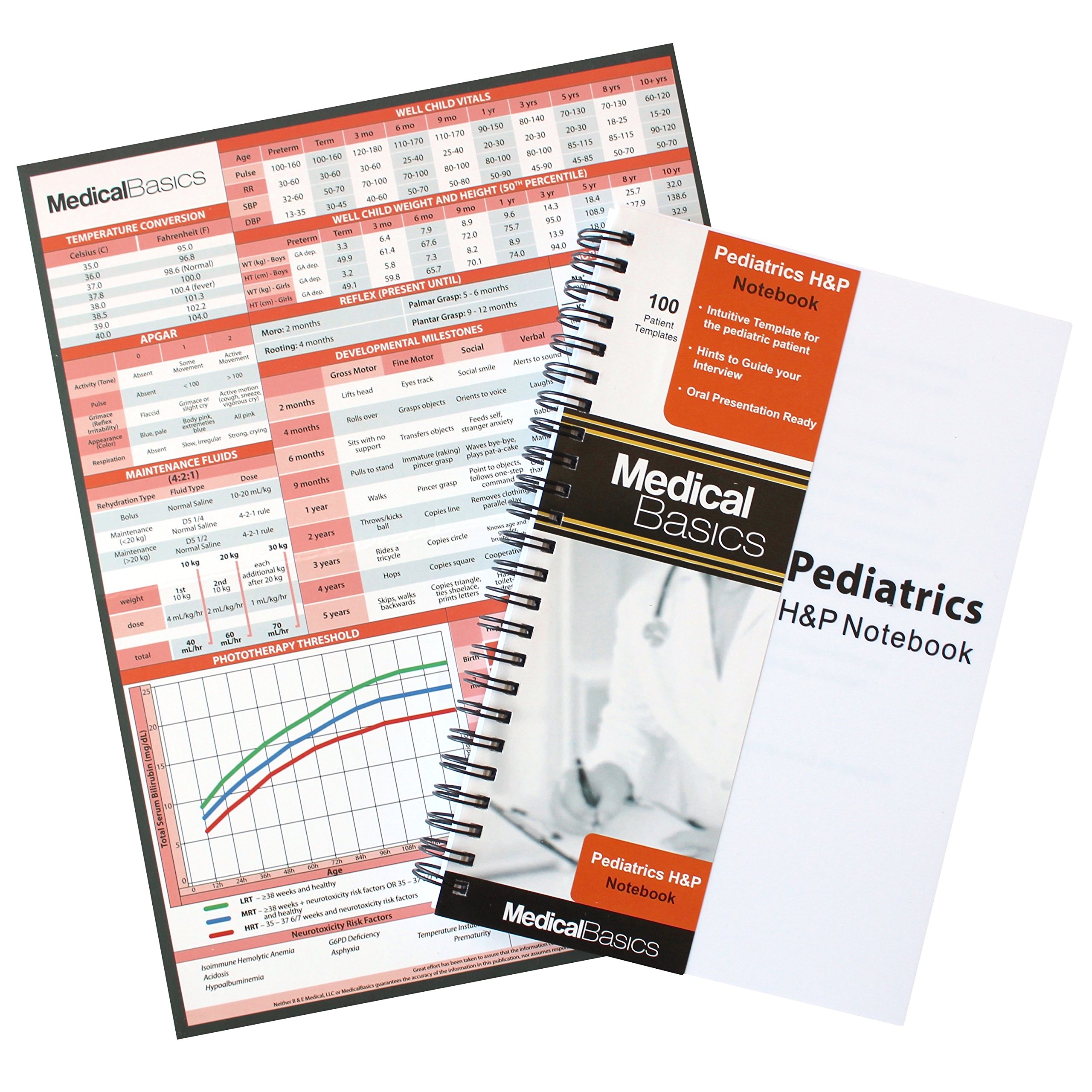 Pediatrics H P Notebook Medical History And Physical Notebook 100