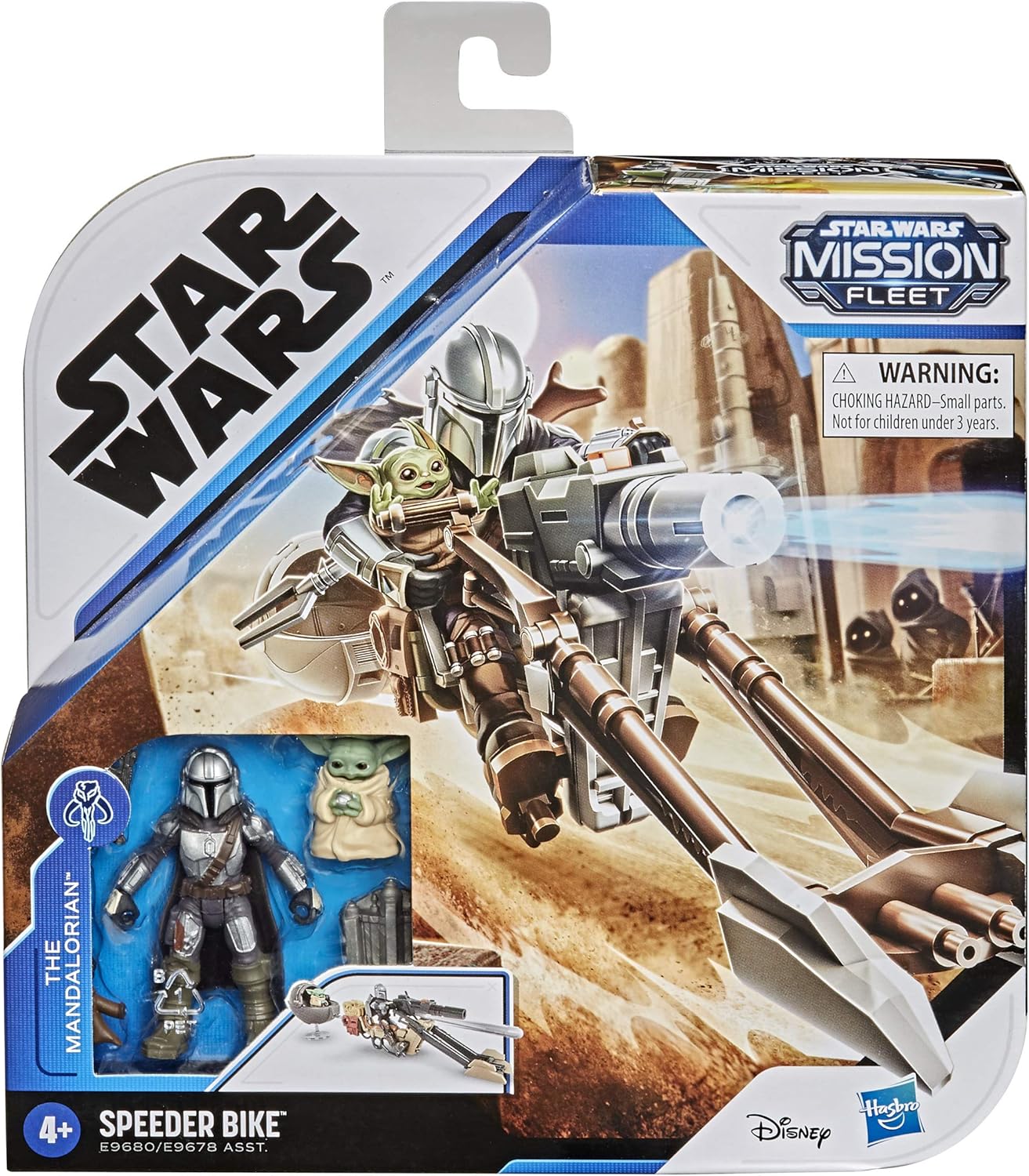 Star Wars Mission Fleet Expedition Class The Mandalorian The Child Battle for The Bounty 2.5-Inch-Scale Figures and Vehicle, Kids Ages 4 and Up: Toys & Games