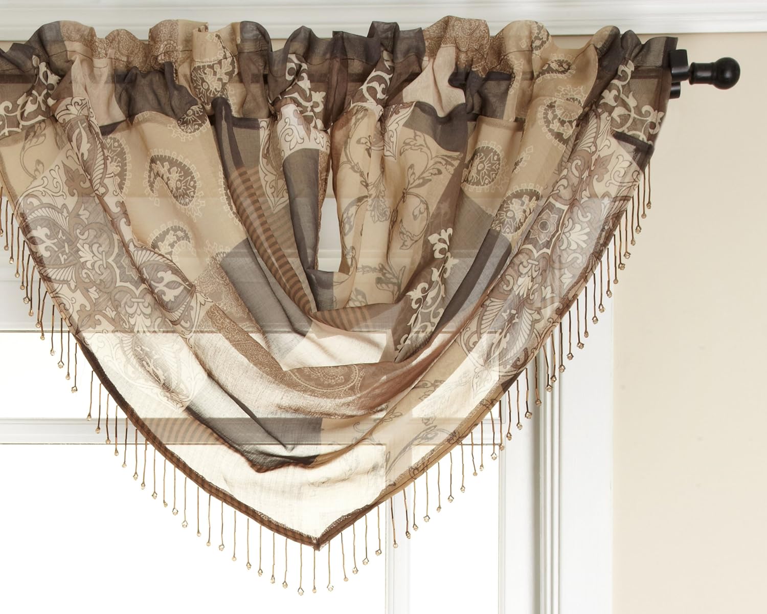 Best waterfall valances for living room
