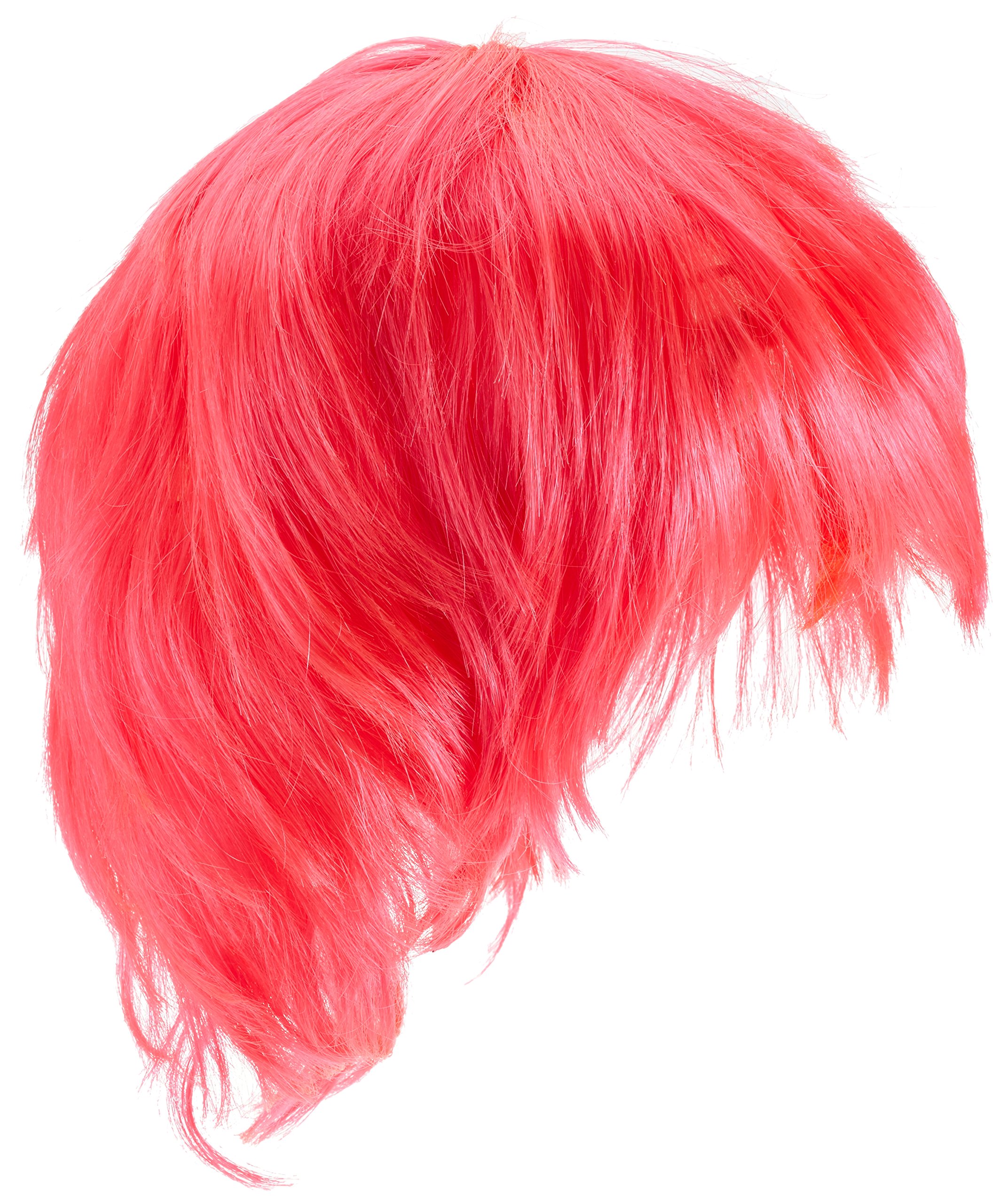 Rubie's Techno Kanekalon Hot Pink Wig One Size S1456