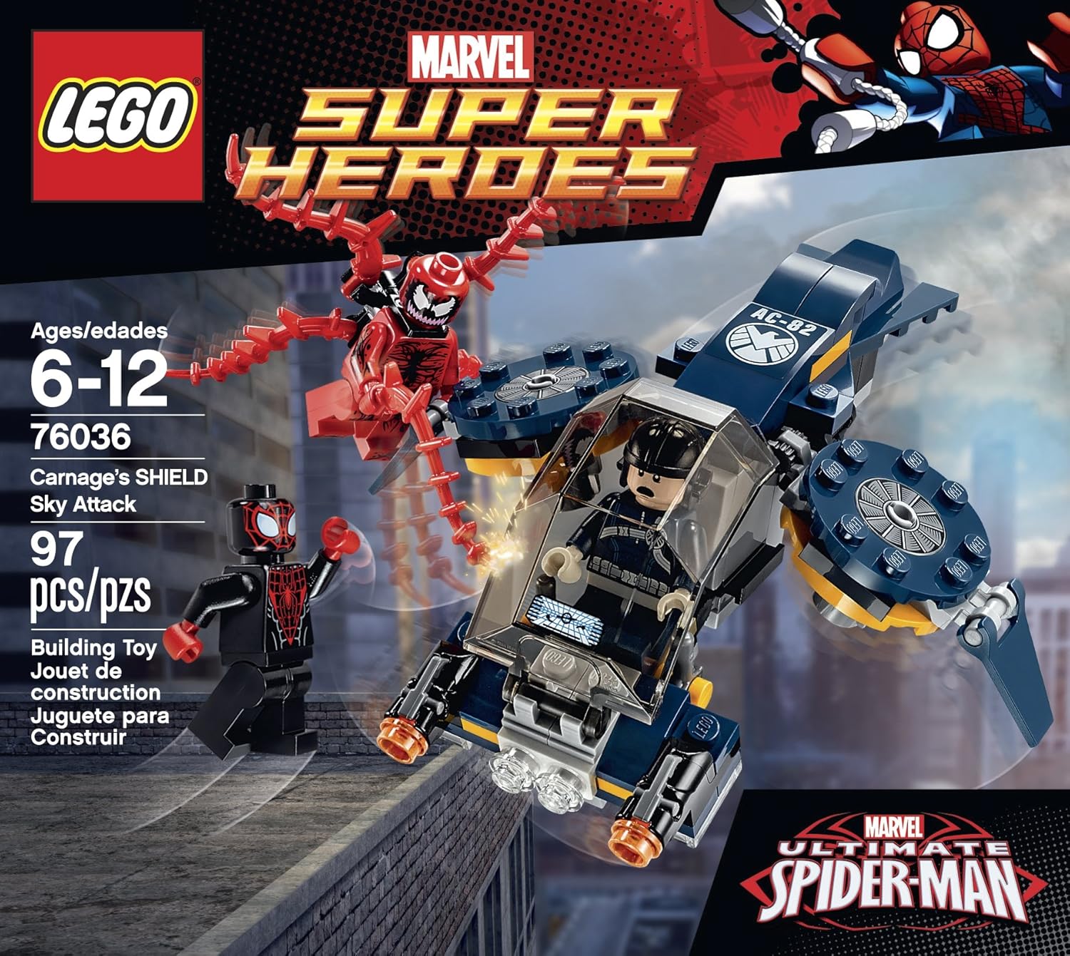 spider man carnage lego set