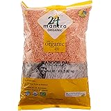 24 Mantra Organic Masoor Dal - 4 lbs, (Pack of 1)