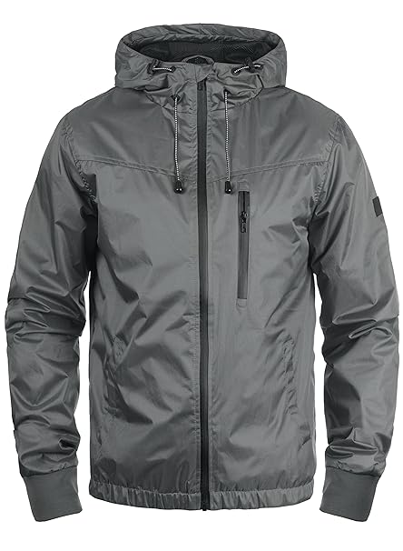 Blend Rudy Herren Windbreaker Übergangsjacke Regenjacke Mit Kapuze