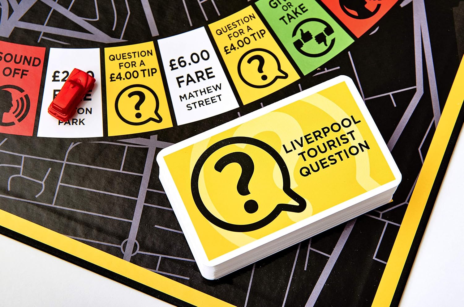 Liverpool City edition, Taxi Board Game, Black - Image 5
