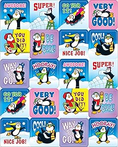 Carson Dellosa Penguins Motivational Stickers (0624)