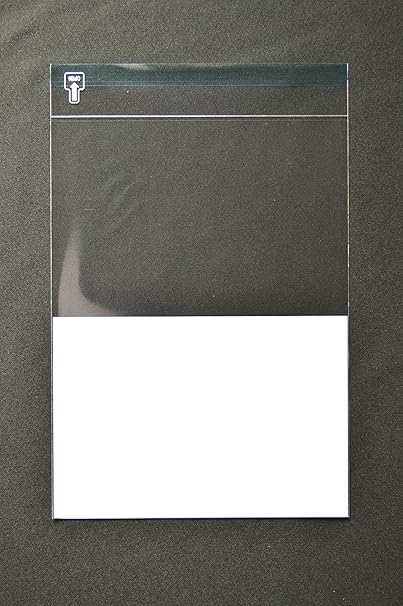 Amazon 印刷透明封筒 10 000枚 Opp 50m 0 05mm 表 下1 2白ベタ 切手 筆記可 静電気防止処理テープ付き 折線付き 横225 縦305 フタ40mm印刷可 透明封筒 文房具 オフィス用品