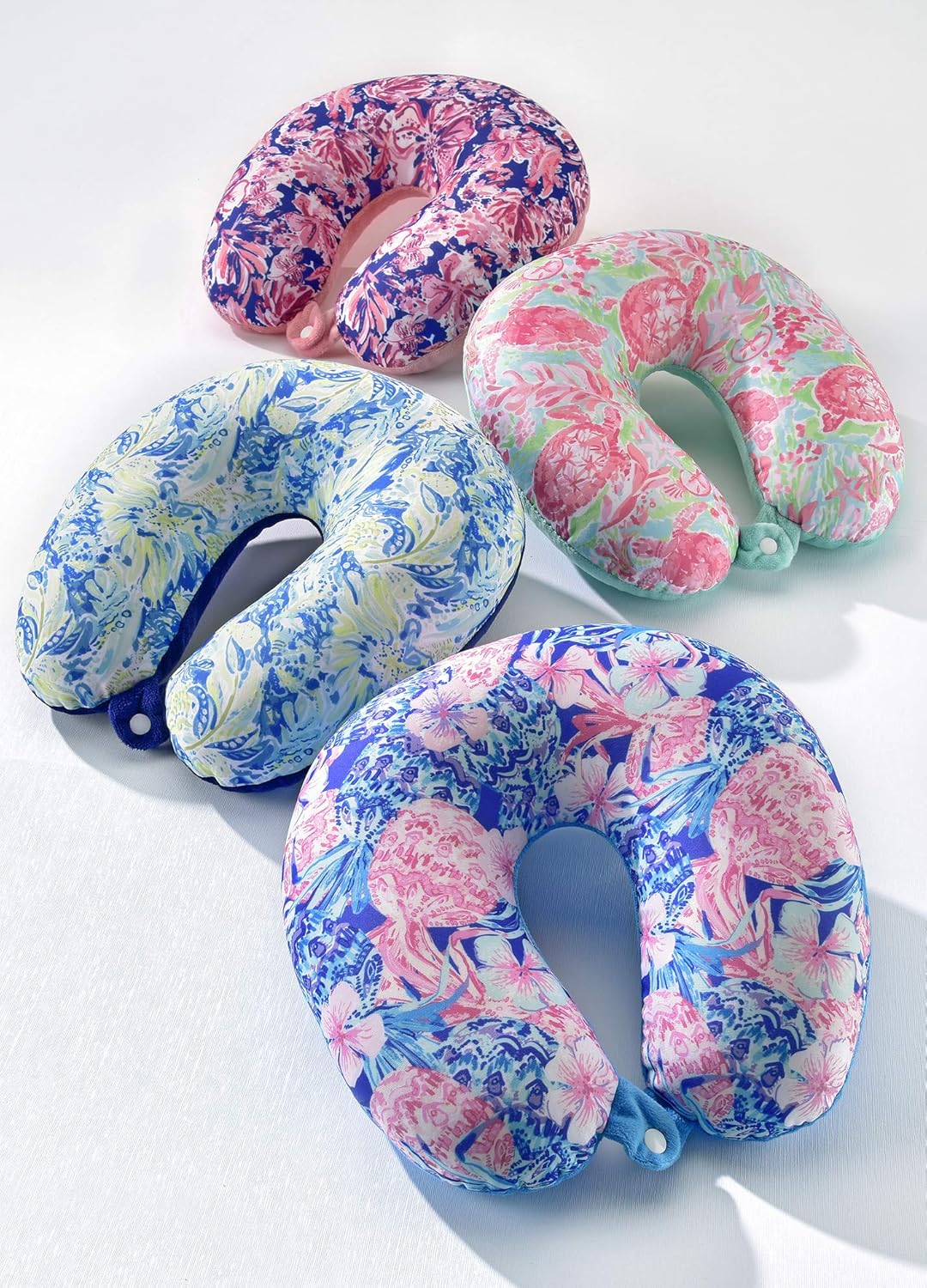 Amazon Com Gift Craft Watercolor Floral Swirl Blue 13 X 9 Satin