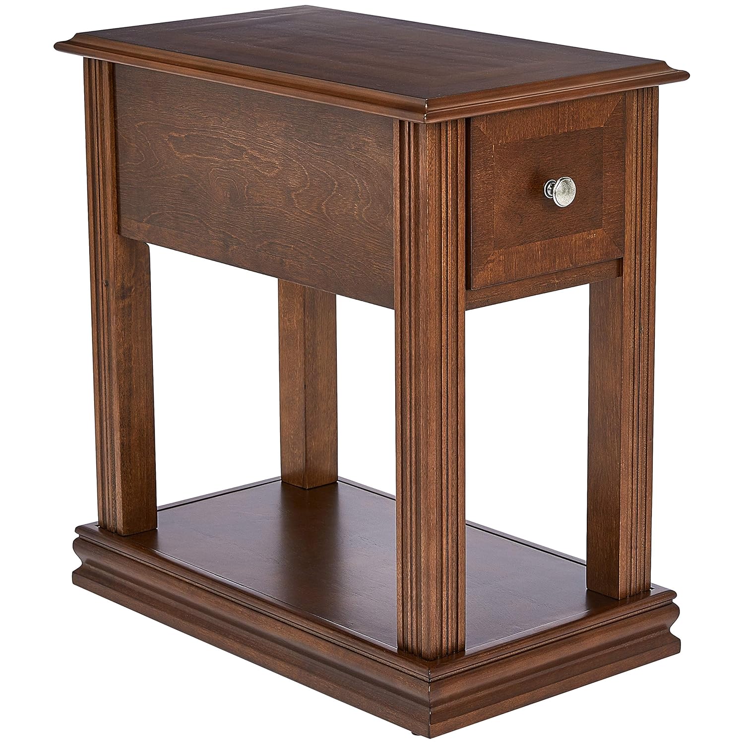 Best End Table Rectangular Dark Wood