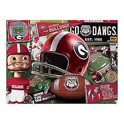 YouTheFan NCAA Georgia Bulldogs Retro Series Puzzle