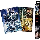 ABYstyle Attack on Titan Unframed Boxed Poster Set Featuring the Scouts, Beast Titan &amp; Jaw Titan 15 x 20.5 in Includes 2 Mini Posters Anime Poster Set Attack on Titan Wall Art Anime Posters for Bedroom AOT Decor