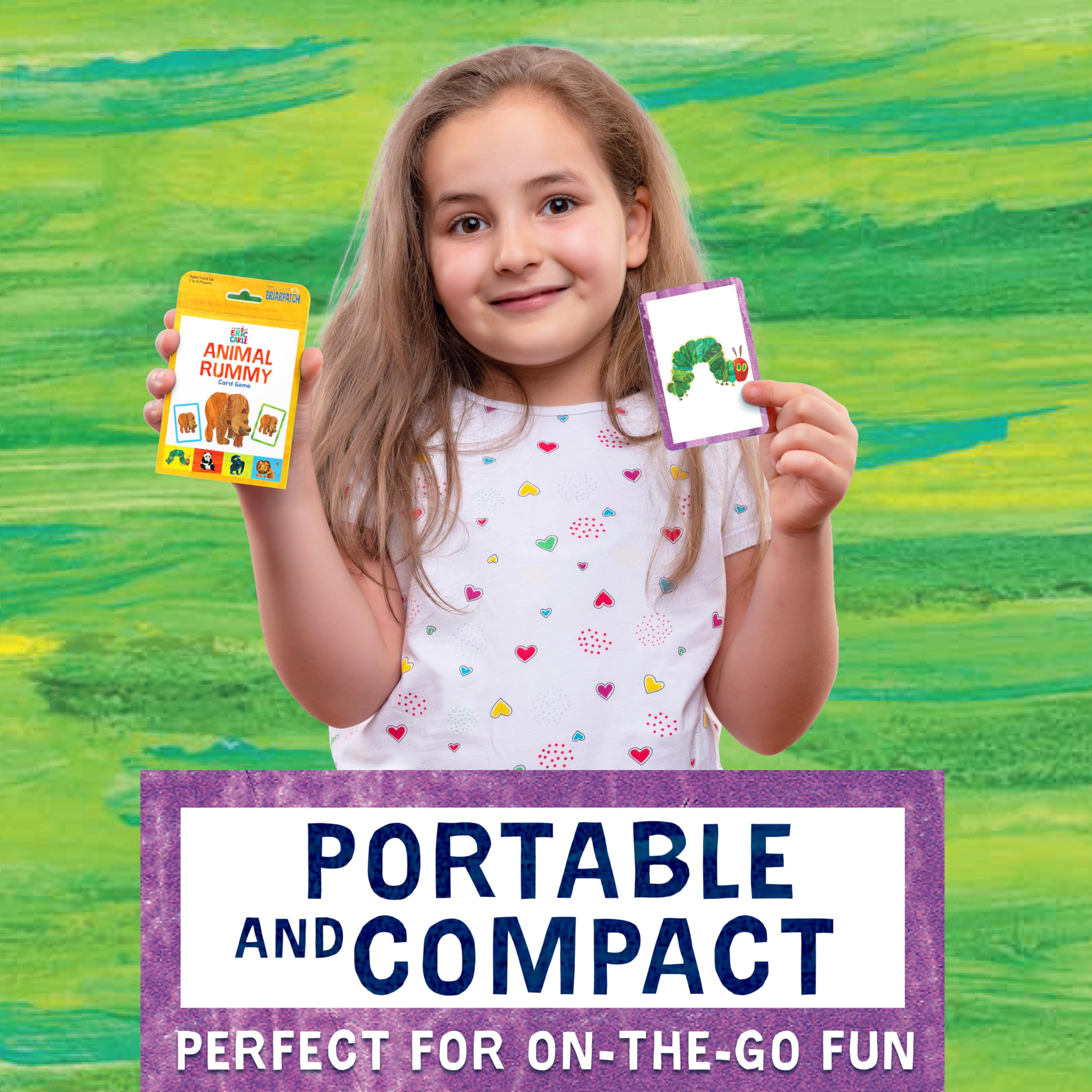 Briarpatch | The Very Hungry Caterpillar Animal Rummy Card Game, Ages 3+